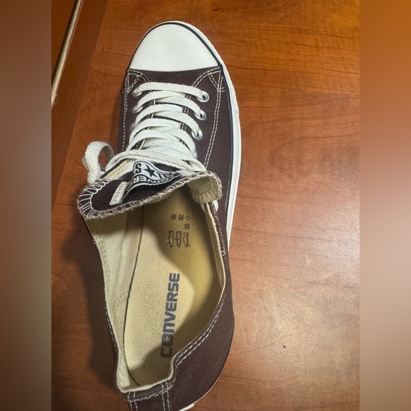 Converse Beige High-Top Sneakers - Picture 12 of 13